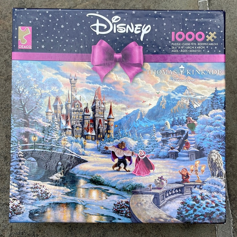 Beauty and the Beast, Thomas Kinkade Jigsaw Puzzle
